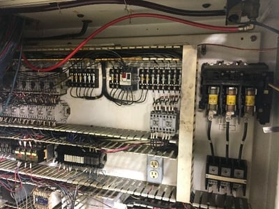 Machine Control Center with controls and drives that are no longer operational