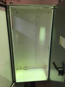 Cleaned out Machine Controls Center Cleaned Out
