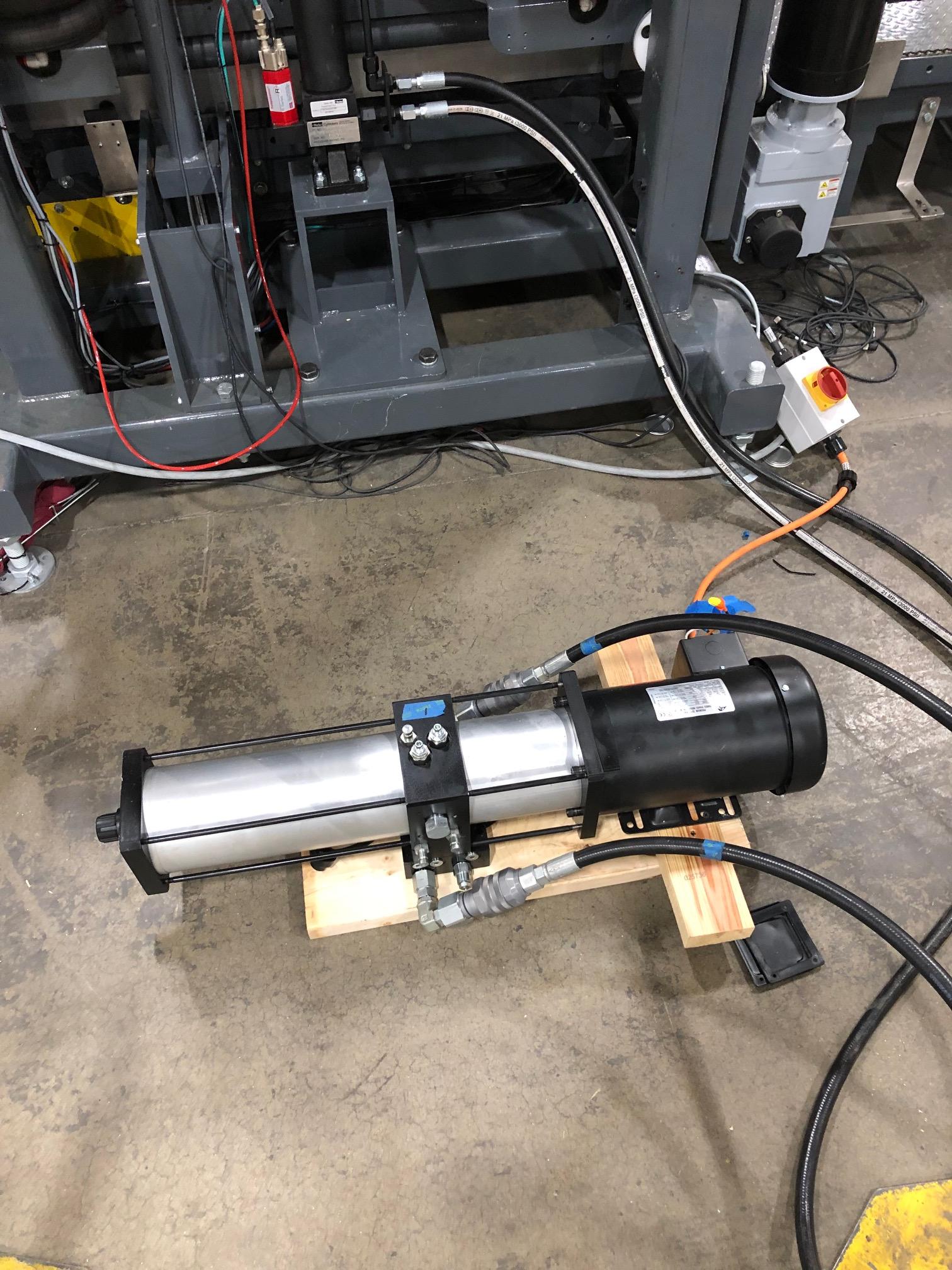 Detached hydraulic power Detached hydraulic power